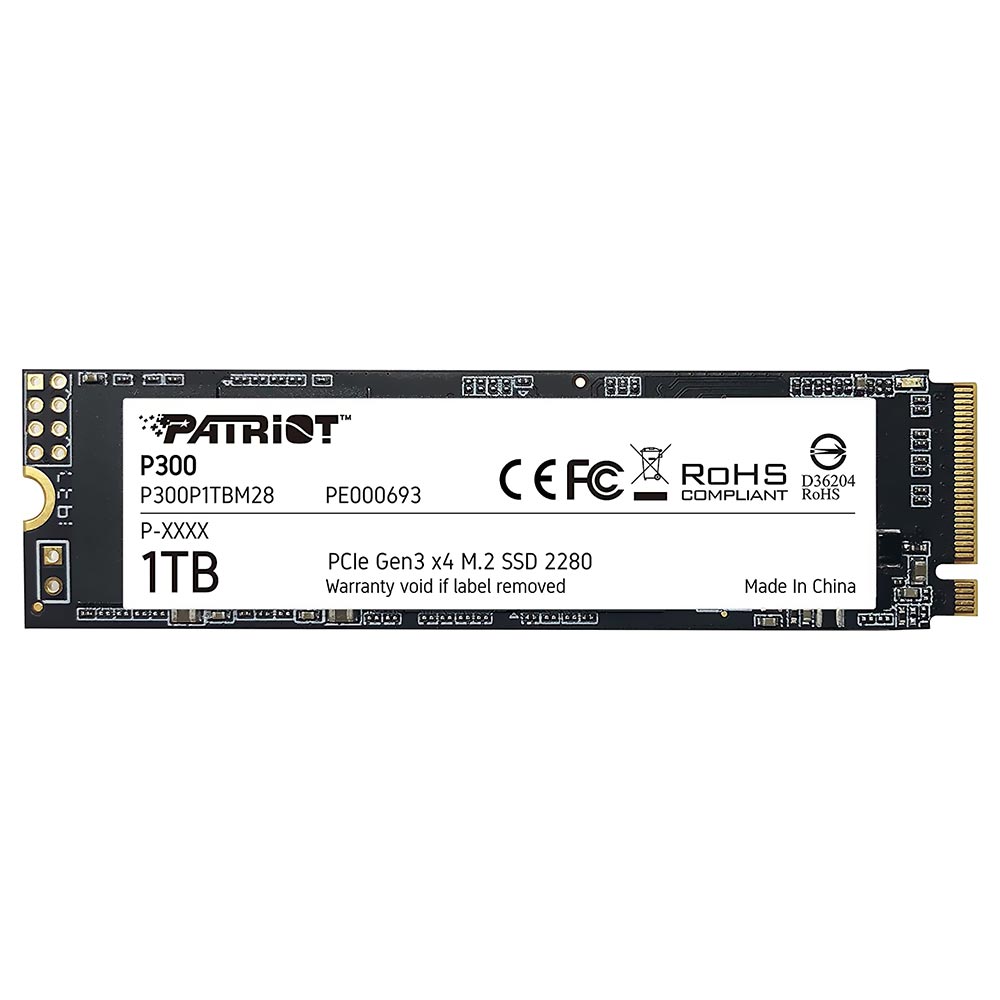 SSD Patriot M.2 1TB P300 NVMe - P300P1TBM28