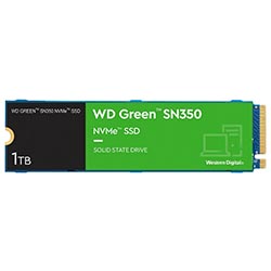 SSD Western Digital M.2 1TB SN350 Green NVMe - WDS100T3G0C