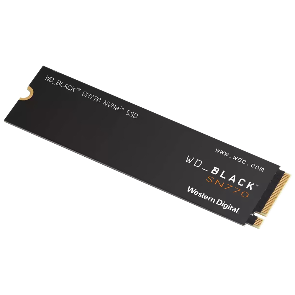 SSD Western Digital M.2 1TB SN770 Black NVMe - WDS100T3X0E-00B3N0