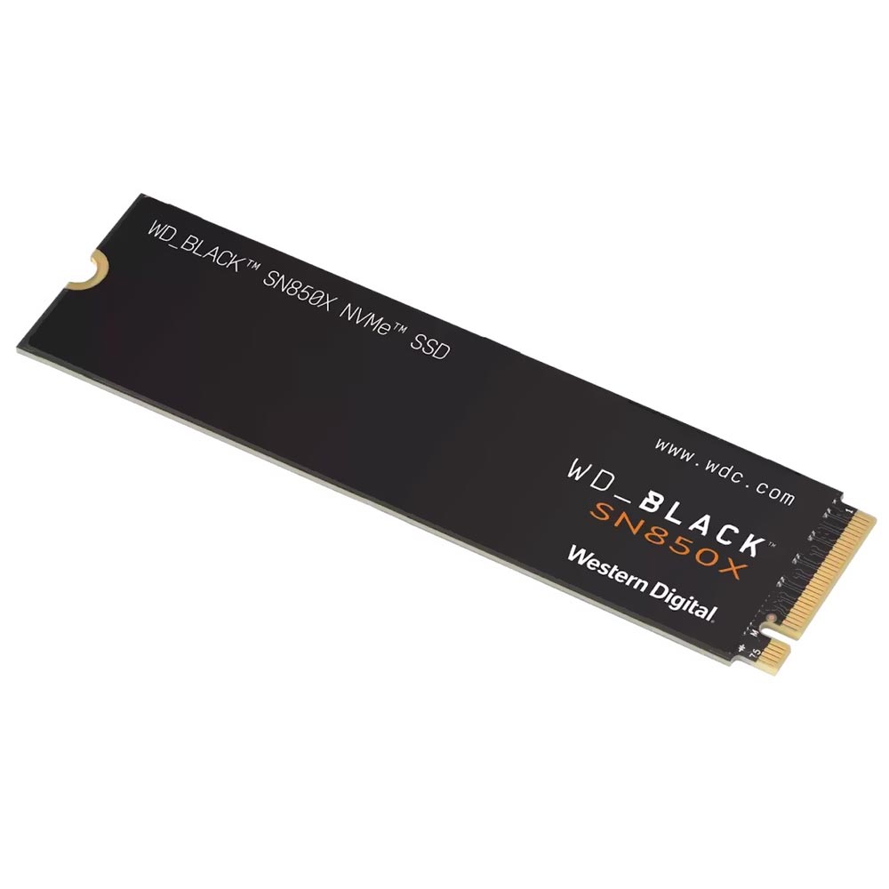 SSD Western Digital M.2 1TB SN850X Black NVMe - WDS100T2X0E-00BCA0