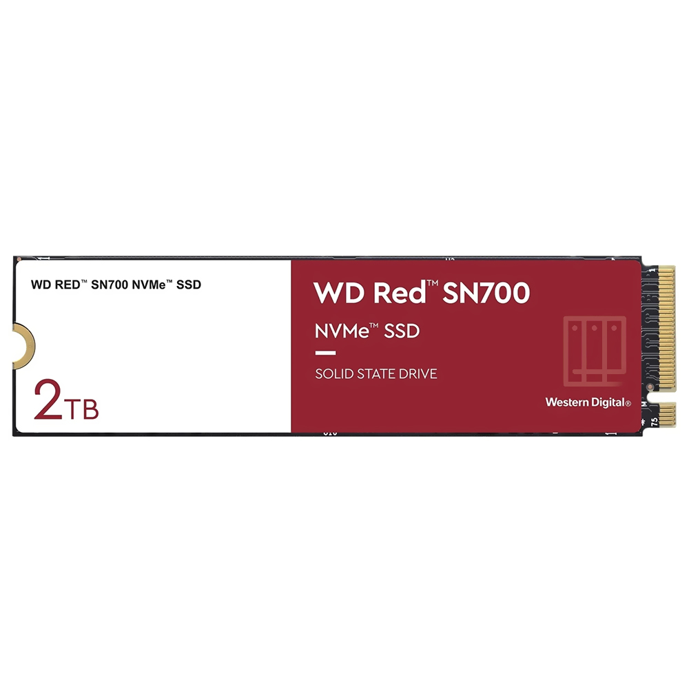 SSD Western Digital M.2 2TB Red SN700 NVMe - WDS200T1R0C