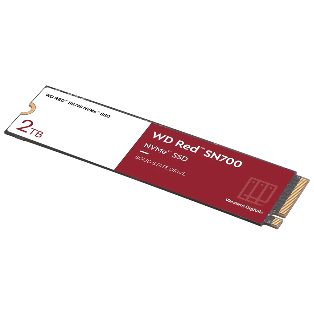 SSD Western Digital M.2 2TB Red SN700 NVMe - WDS200T1R0C