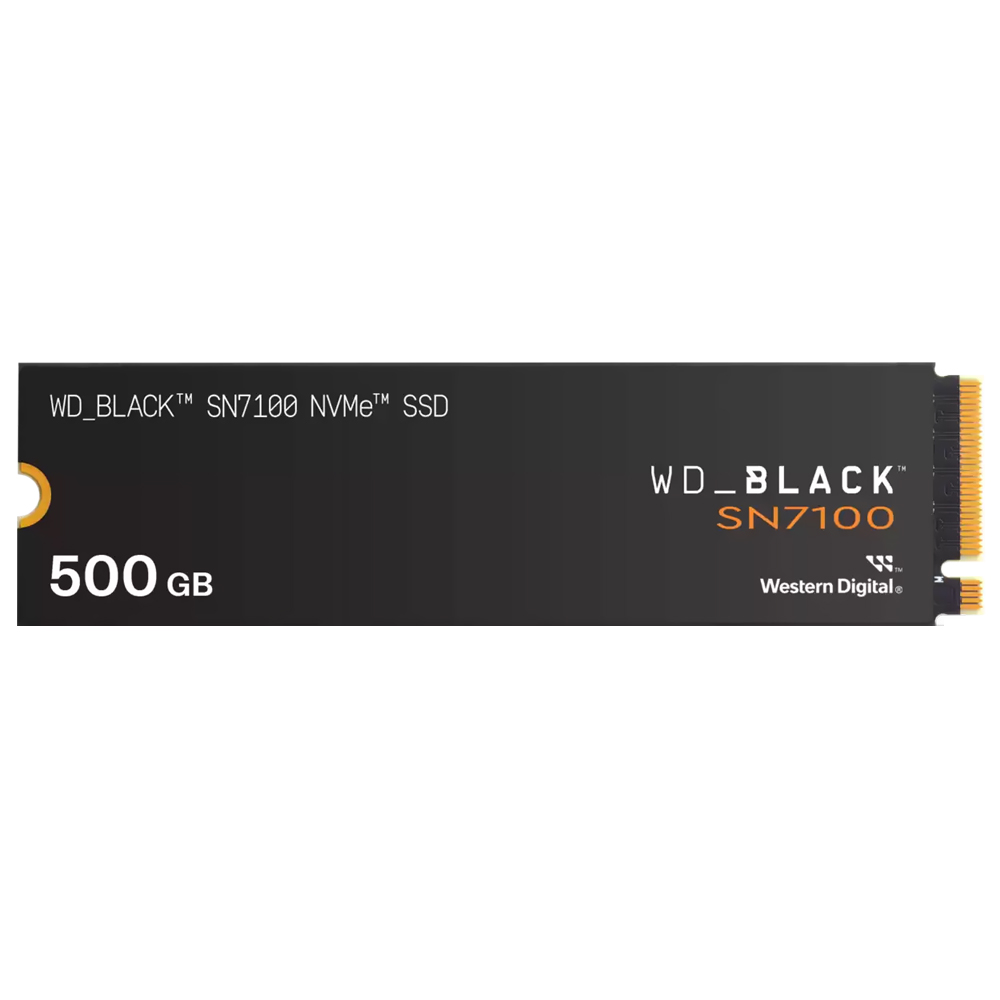 SSD Western Digital M.2 500GB Black SN7100 NVMe - WDS500G4X0E