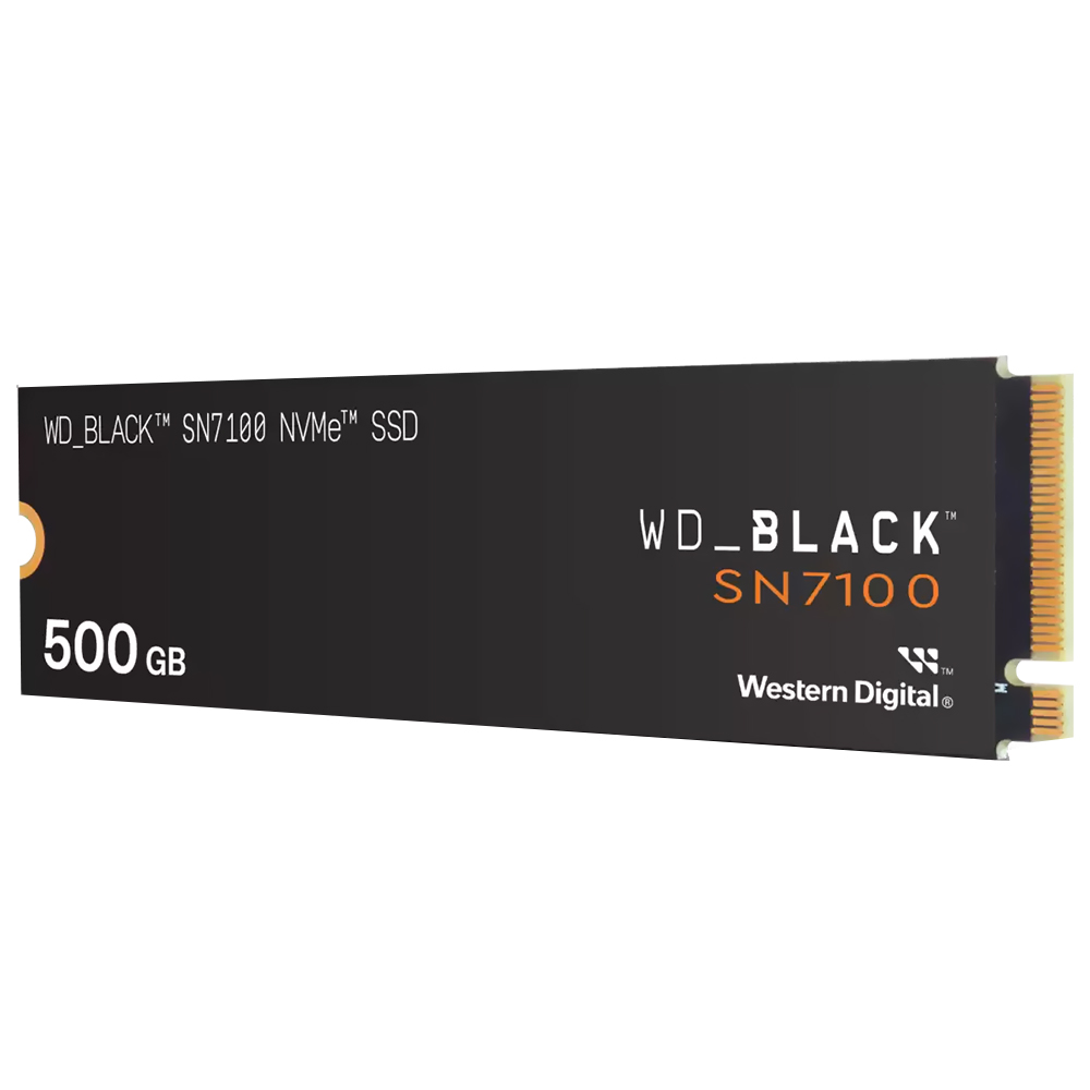 SSD Western Digital M.2 500GB Black SN7100 NVMe - WDS500G4X0E