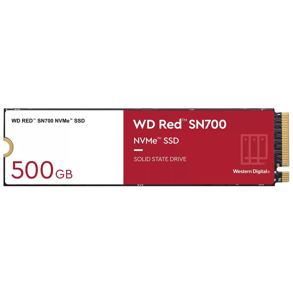 SSD Western Digital M.2 500GB SN700 Red NVMe - WDS500G1R0C