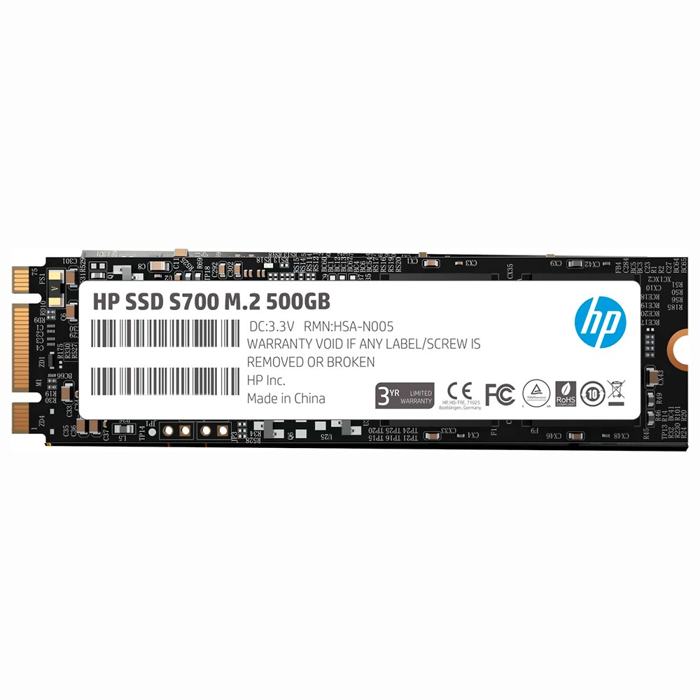 SSD HP M.2 500GB S700 SATA - 2LU80AA#ABL