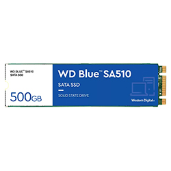 SSD Western Digital M.2 500GB SA510 Blue SATA 3 - WDS500G3B0B