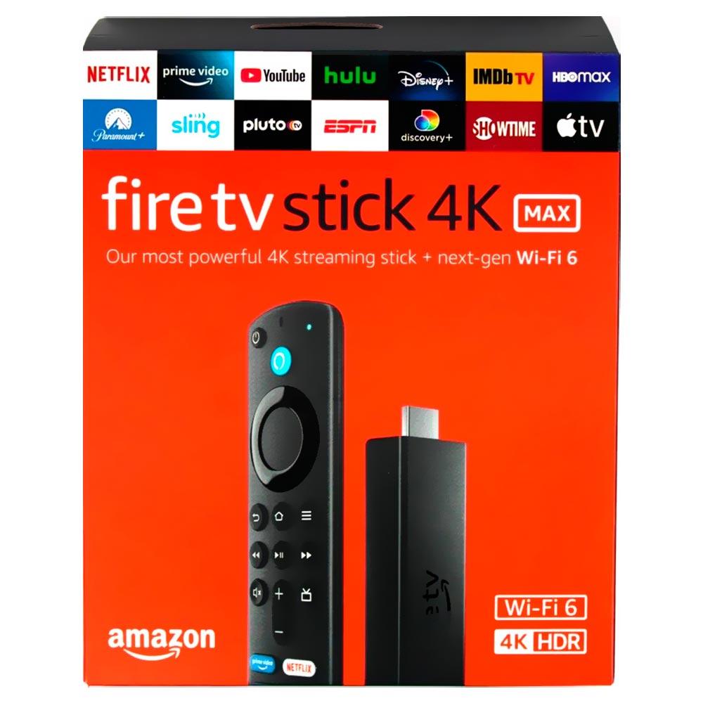 Amazon Fire TV Stick 4K Max 3 Geração Wifi 6 / Alexa - Preto