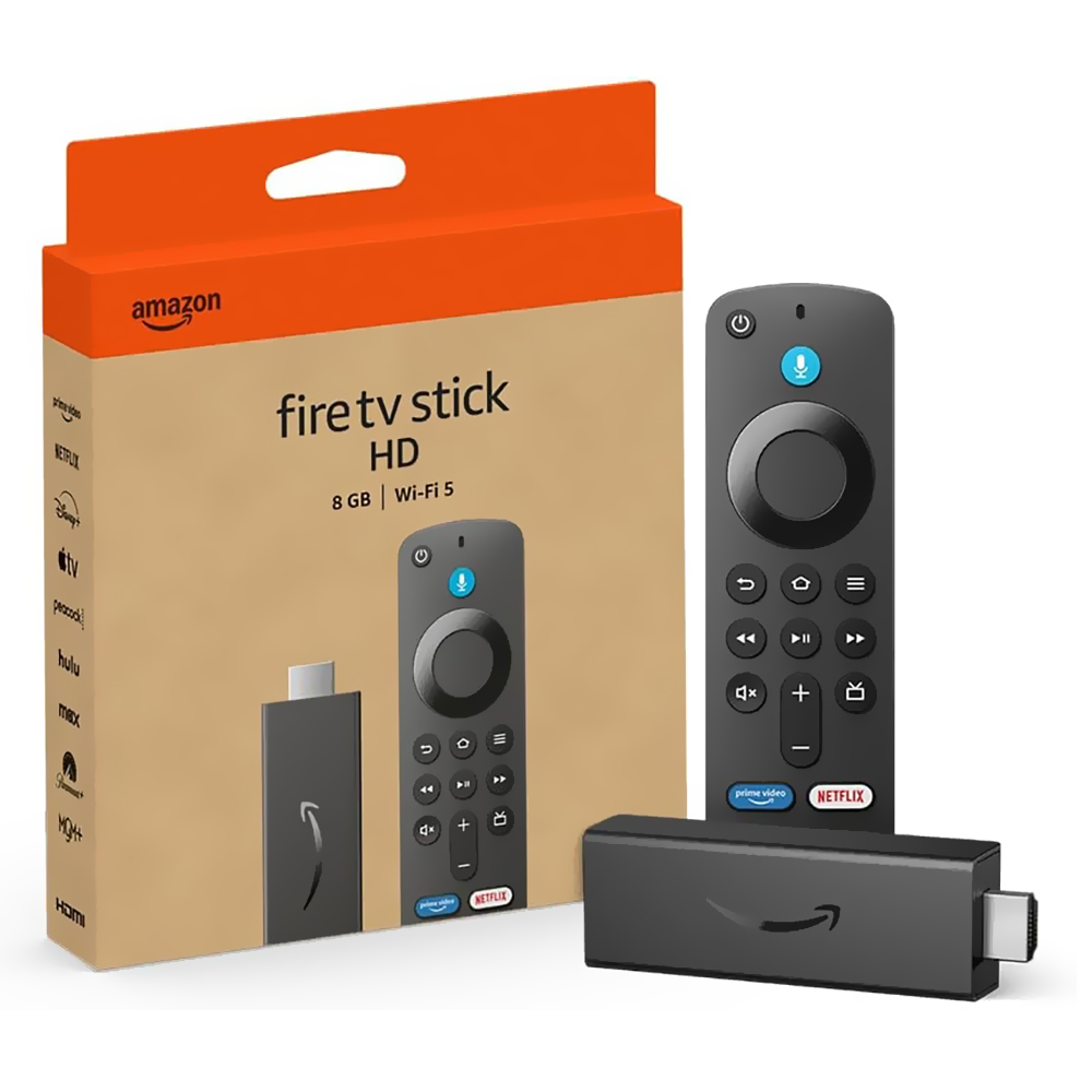 Amazon Fire TV Stick HD 2024 Wifi 5 / 8GB / Alexa - Preto