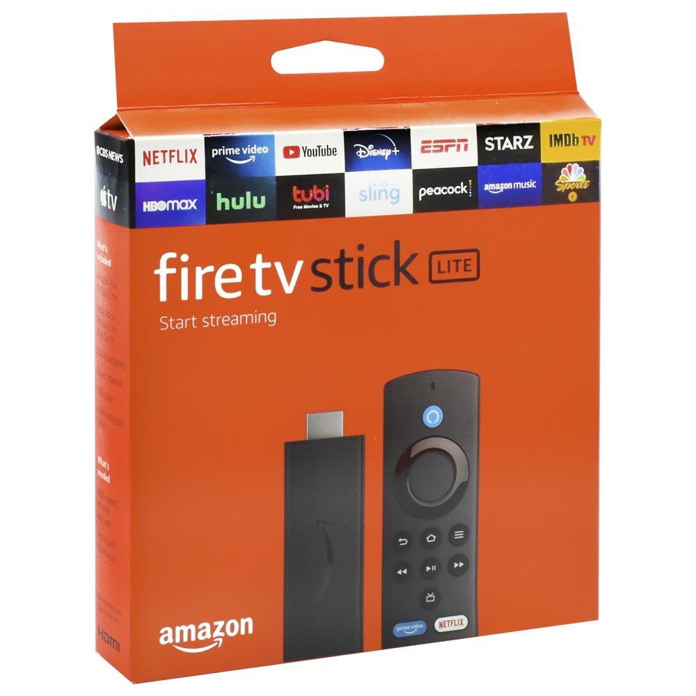 Amazon Fire TV Stick Lite 2 Geração Wifi / Alexa - Preto