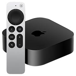 Apple TV MN893LL/A 128GB 3 Geração / UHD / 4K - Preto