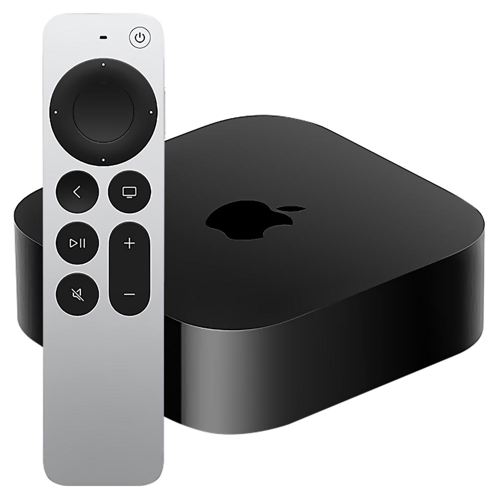 Apple TV MN893LL/A 128GB 3 Geração / UHD / 4K - Preto