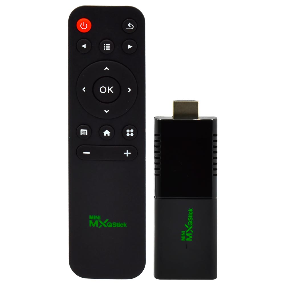 TV Box MXQ Mini Stick 2GB de RAM / 8GB / 5G / 8K - Preto 