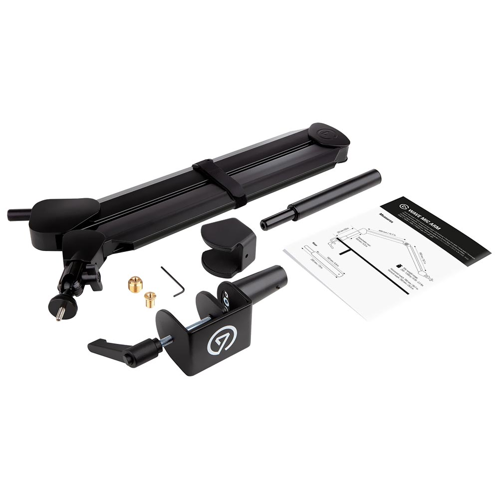 Suporte de Microfone Elgato Wave Mic ARM 10AAM9901 - Preto