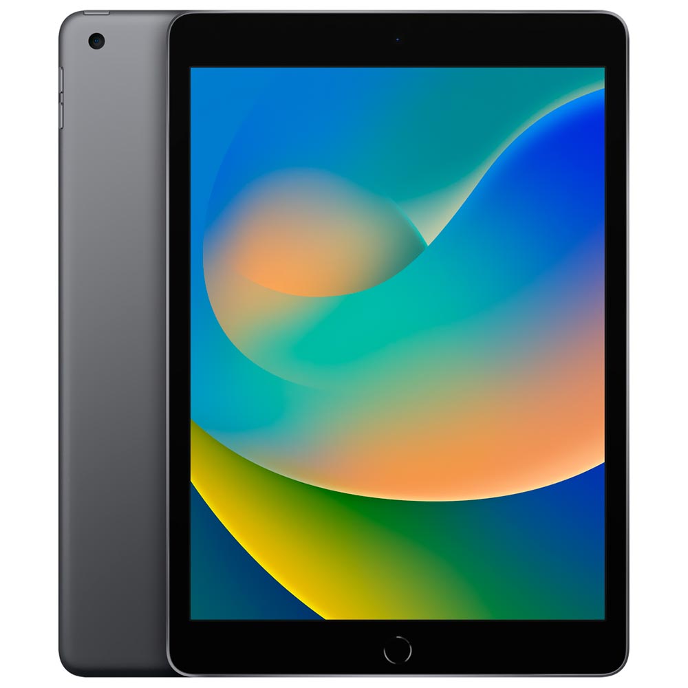 Apple iPad 9 MK2K3LL/A 64GB / Tela Retina 10.2" - Space Gray (2022) 