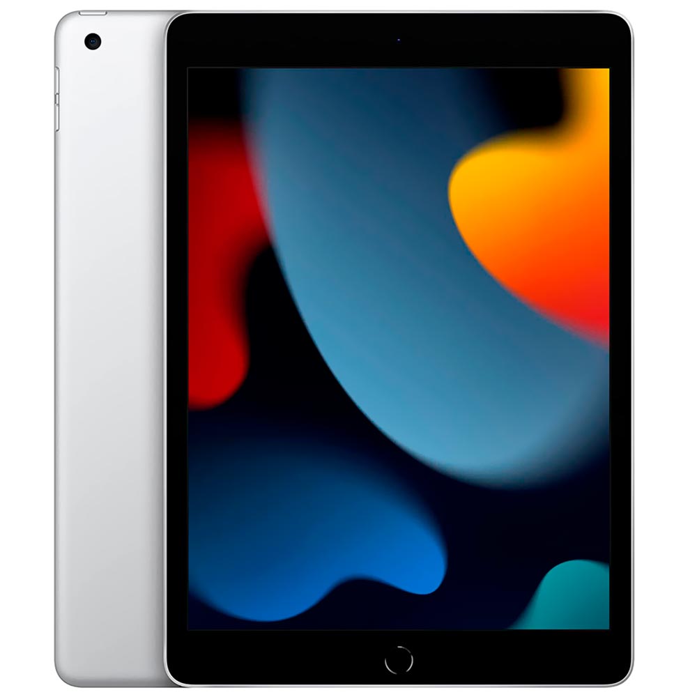 Apple iPad 9 MK2L3LL/A 64GB / Tela Retina 10.2" - Silver (2021)