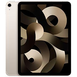 Apple iPad Air 5 MM743LL/A 256GB / Tela 10.9" - Starlight (2022)
