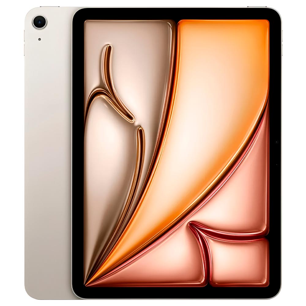 Apple iPad Air M2 MUWE3CL/A 128GB / Tela 11" - Starlight (2024)