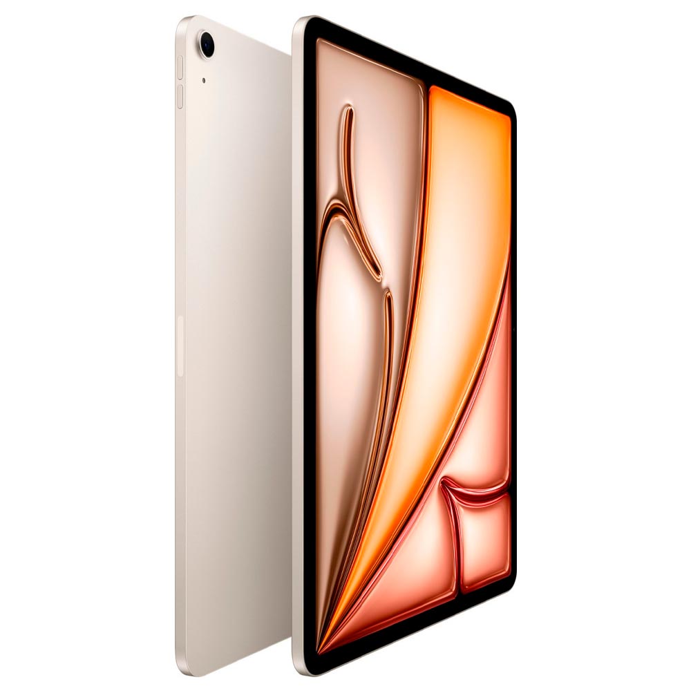 Apple iPad Air M2 MUWJ3LL/A 256GB / Tela 11" - Starlight (2024)
