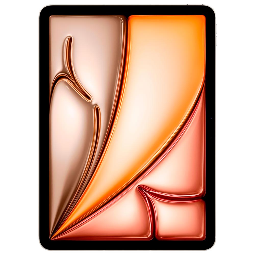 Apple iPad Air M2 MUXF3LL/A 128GB / Tela 11" / Wifi + Cell - Starlight