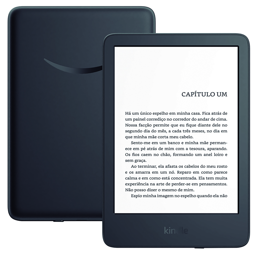 E-Book Amazon Kindle Wi-Fi / 16GB / Tela 6" / 11ª Geração / 300PPI - Denim