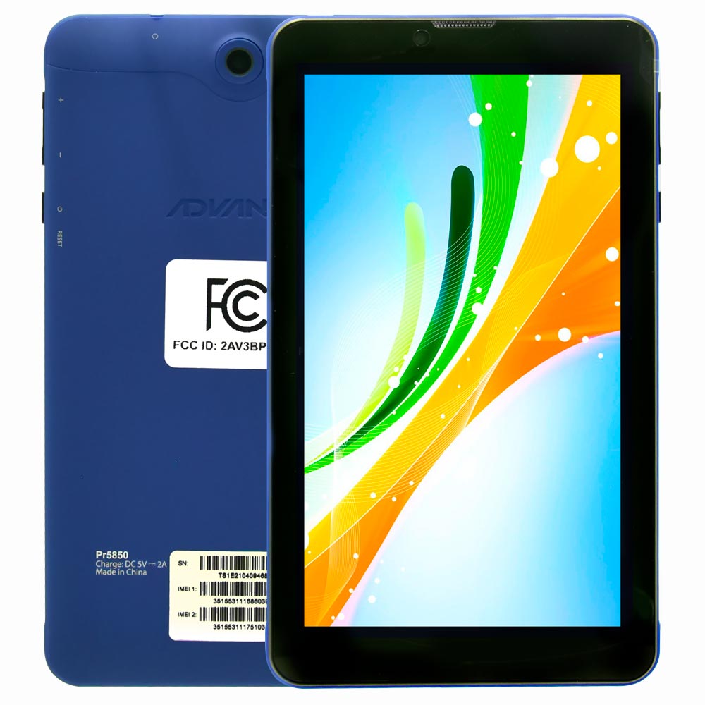 Tablet Advance Prime PR5850 1GB de RAM / 16GB / Tela 7" - Azul