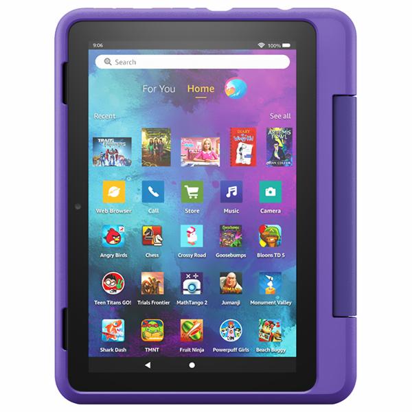 Tablet Amazon Fire 7 Kids Pro 1GB de RAM / 16GB / Tela 7'' - Doodle Roxo 