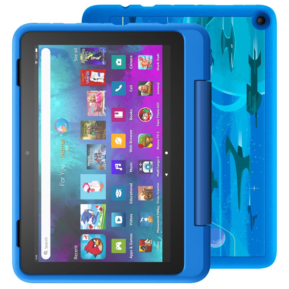 Tablet Amazon Fire HD10 Kids Pro 3GB de RAM / 32GB / Tela 10" - Intergalactic Azul