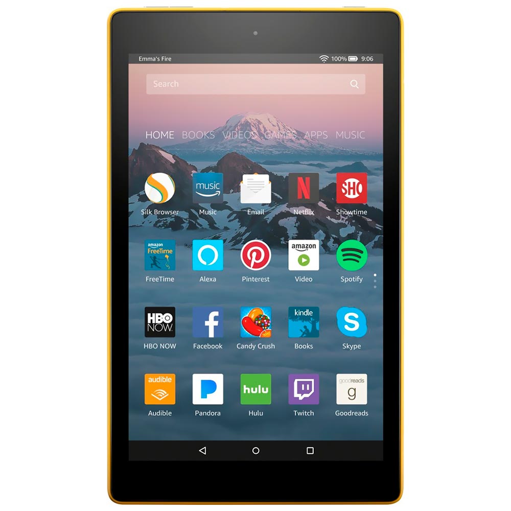 Tablet Amazon Fire HD8 1GB de RAM / 32GB / Tela 8" - Amarelo
