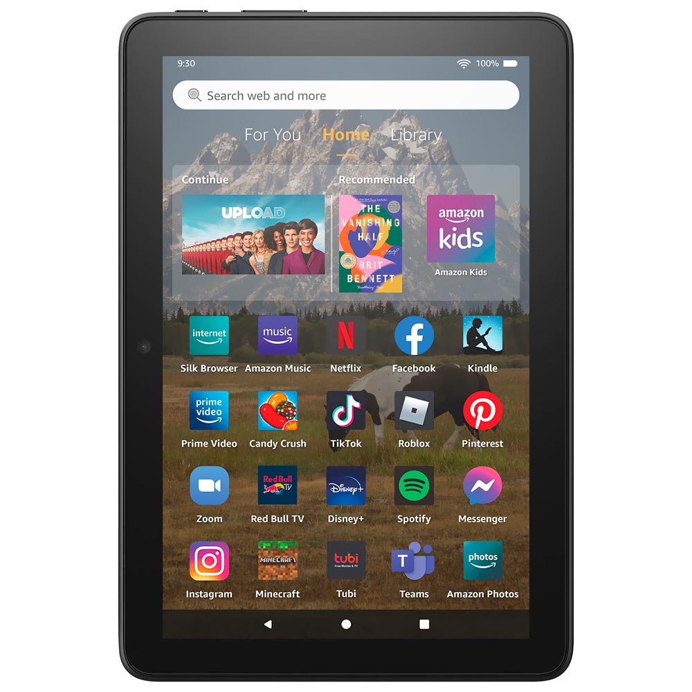 Tablet Amazon Fire HD8 2GB de RAM / 32GB / Tela 8" - Preto (2022)