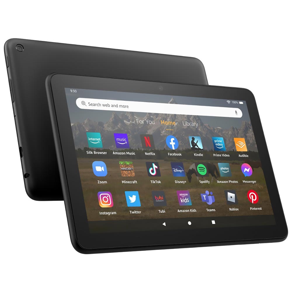 Tablet Amazon Fire HD8 2GB de RAM / 64GB / Tela 8" - Preto (2022)