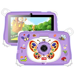 Tablet Cidea CM86 Kids 6GB de RAM / 128GB / Tela 7" - Roxo