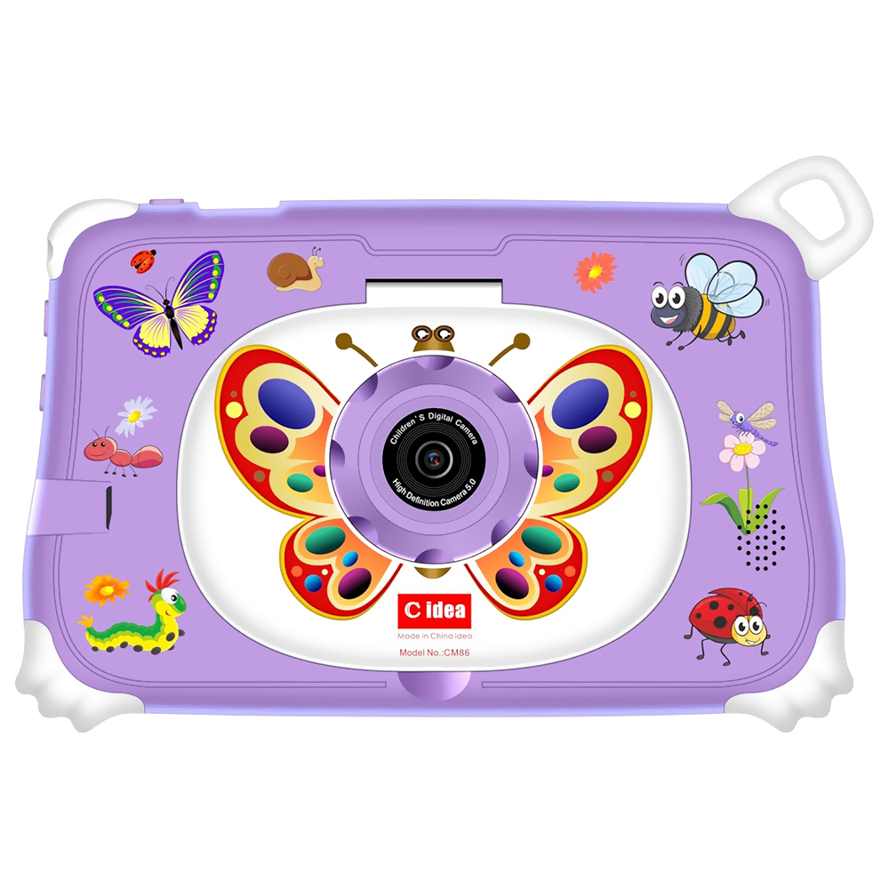 Tablet Cidea CM86 Kids 6GB de RAM / 128GB / Tela 7" - Roxo