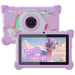 Tablet Cidea CM88 Kids 6GB de RAM / 128GB / Tela 7" - Roxo