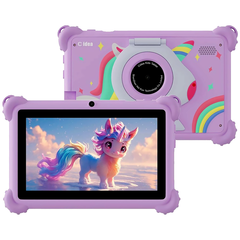 Tablet Cidea CM88 Kids 6GB de RAM / 128GB / Tela 7" - Roxo