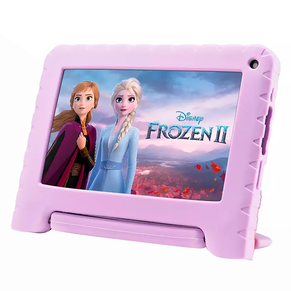 Tablet Kids Multilaser NB603 Disney Frozen II 2GB de RAM / 32GB / Tela 7" - Roxo