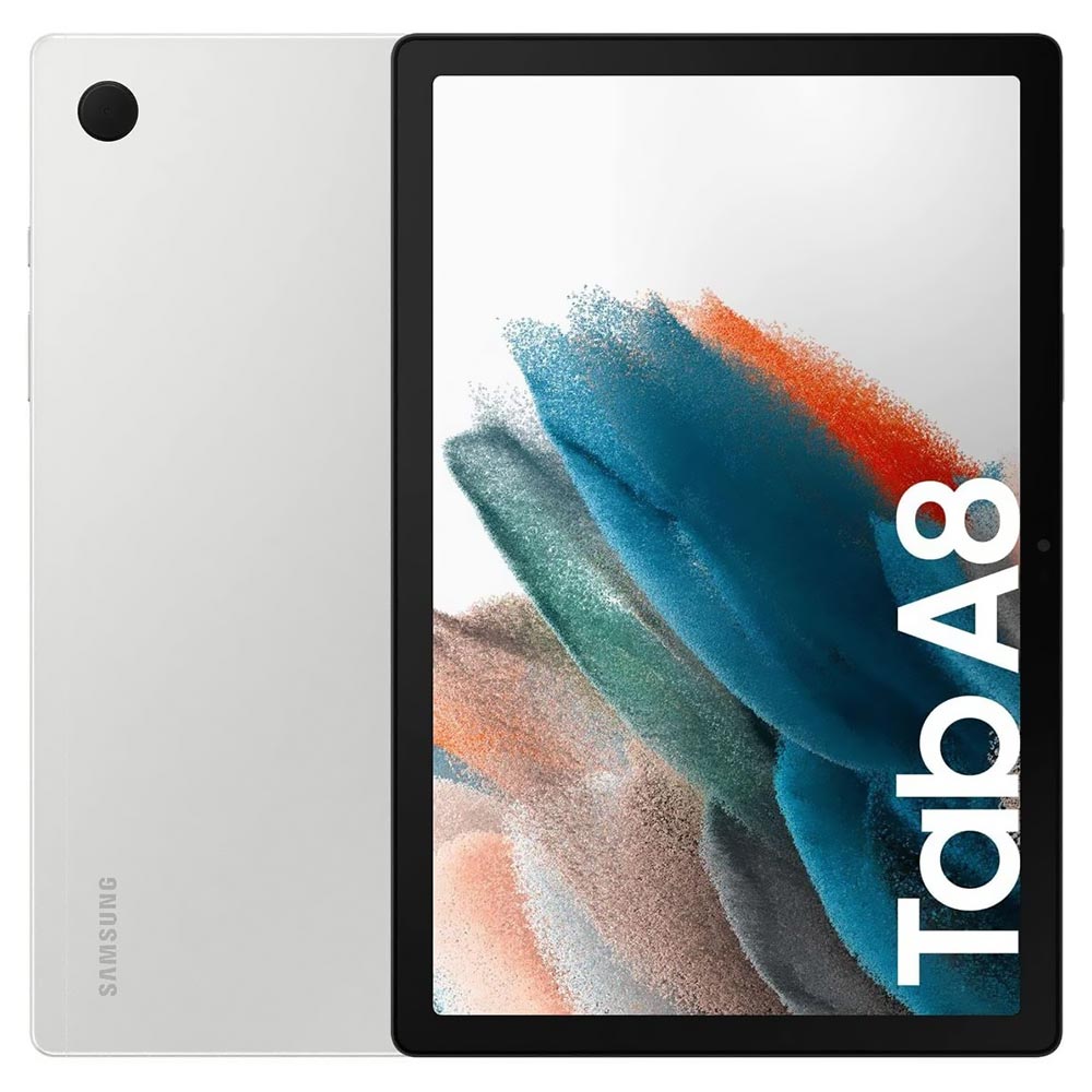 Tablet Samsung Galaxy Tab A8 X205 4GB de RAM / 64GB / Tela 10.5" - Nano SIM LTE - Prata