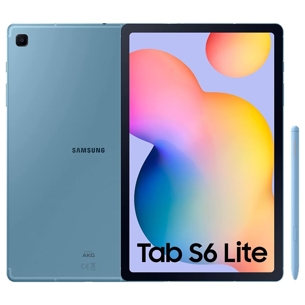 Tablet Samsung Galaxy Tab S6 Lite P619 64GB / Tela 10.4" - Angora Azul (2022)
