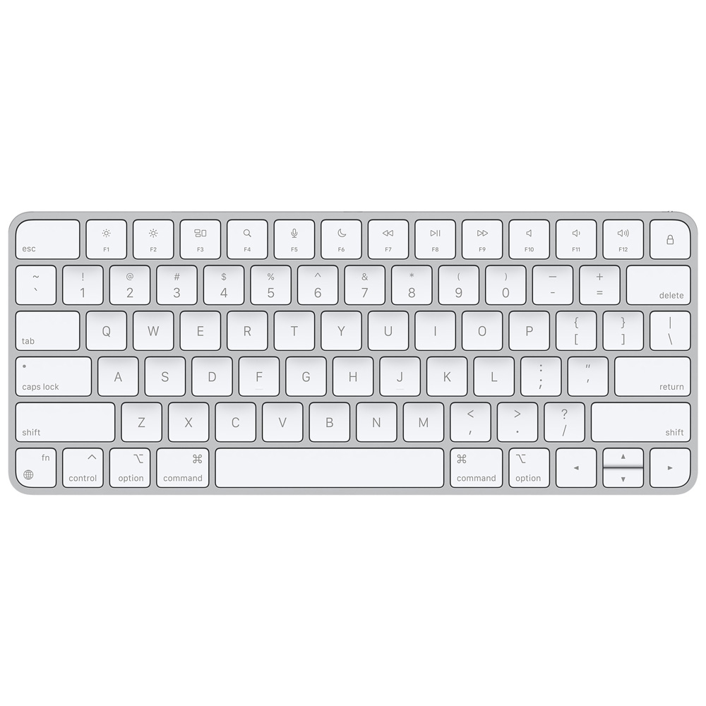 Apple Magic Keyboard MQ5L2AB/A Bluetooth / Inglês - Silver / White