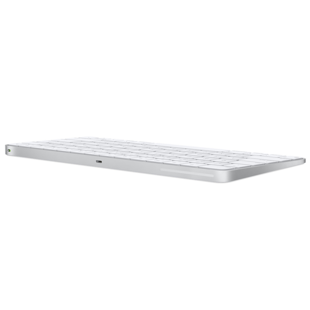 Apple Magic Keyboard MQ5L2AB/A Bluetooth / Inglês - Silver / White