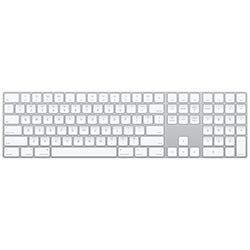 Apple Magic Keyboard MXCJ3LL/A Bluetooth / Inglês  - Silver / White