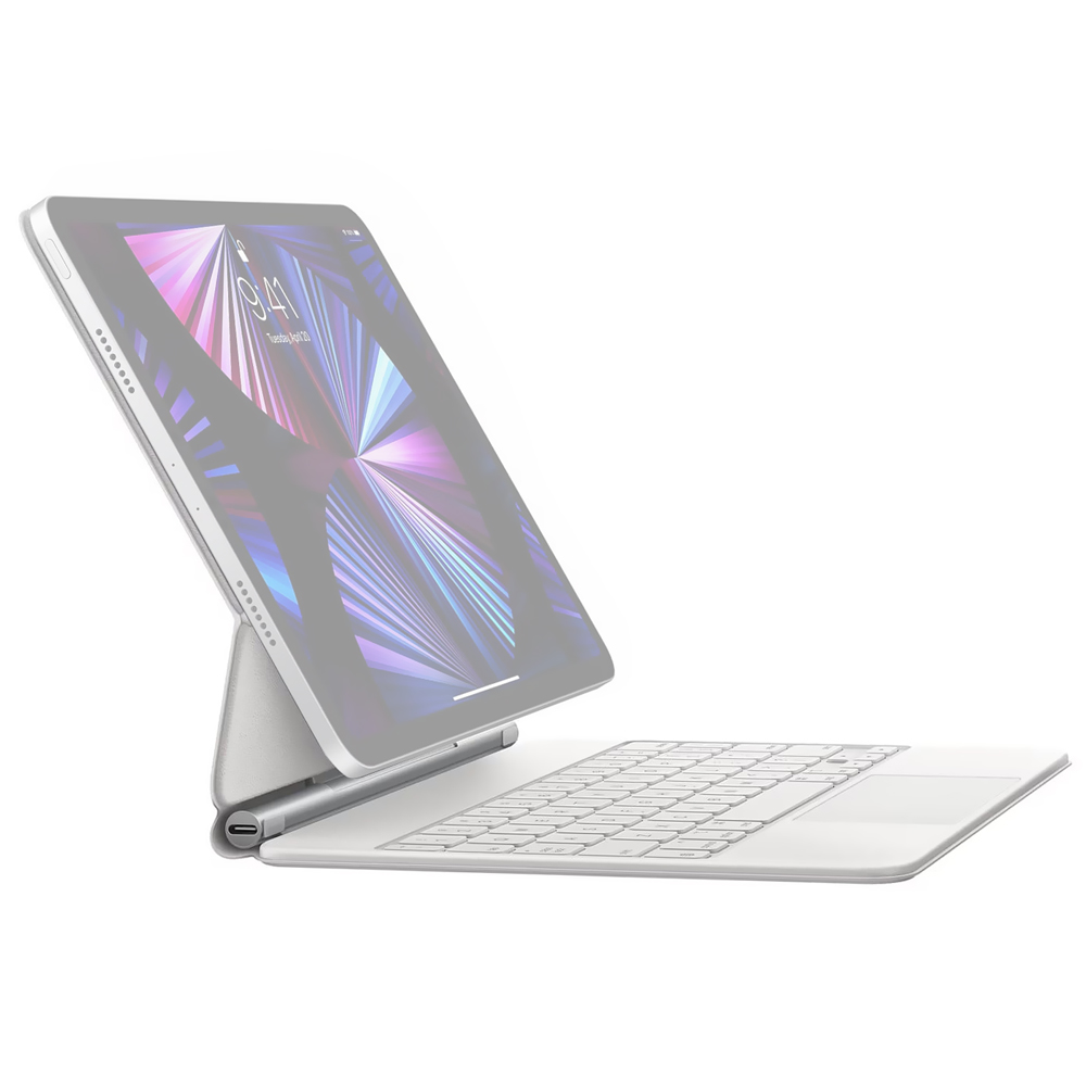 Apple Magic Keyboard para iPad Pro 13" MWR43LL/A Wireless / Inglês - Branco