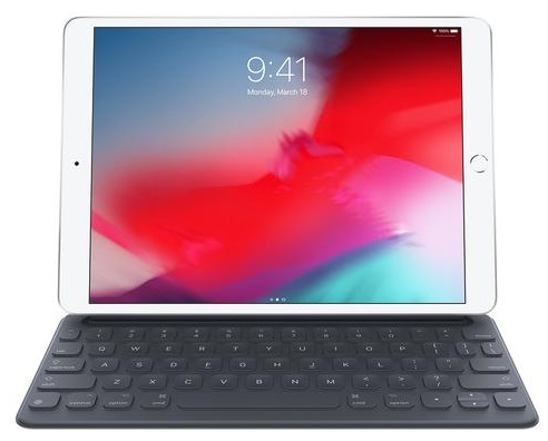 Apple Smart Keyboard Folio para iPad Air 3 10.5" MPTL2LL/A A1829 Wireless / Inglês - Charcoal Gray