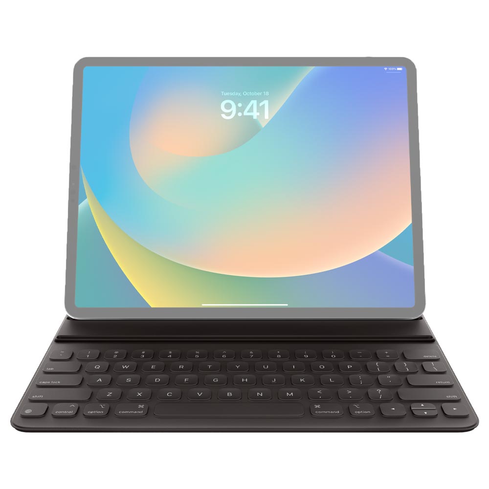 Apple Smart Keyboard Folio para iPad Pro 12.9" MXNL2LL/A Wireless / Inglês – Preto