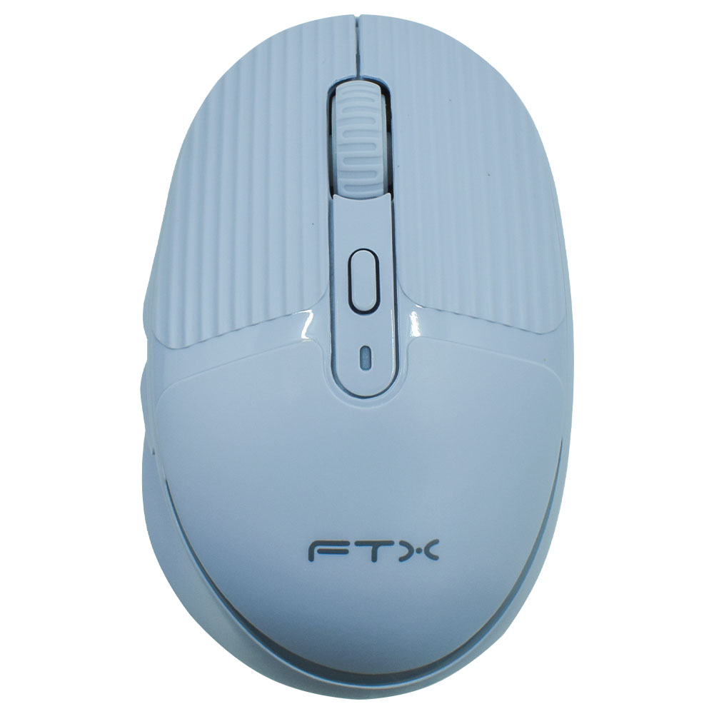 Teclado + Mouse FTX GK02 Wireless / Português - Roxo