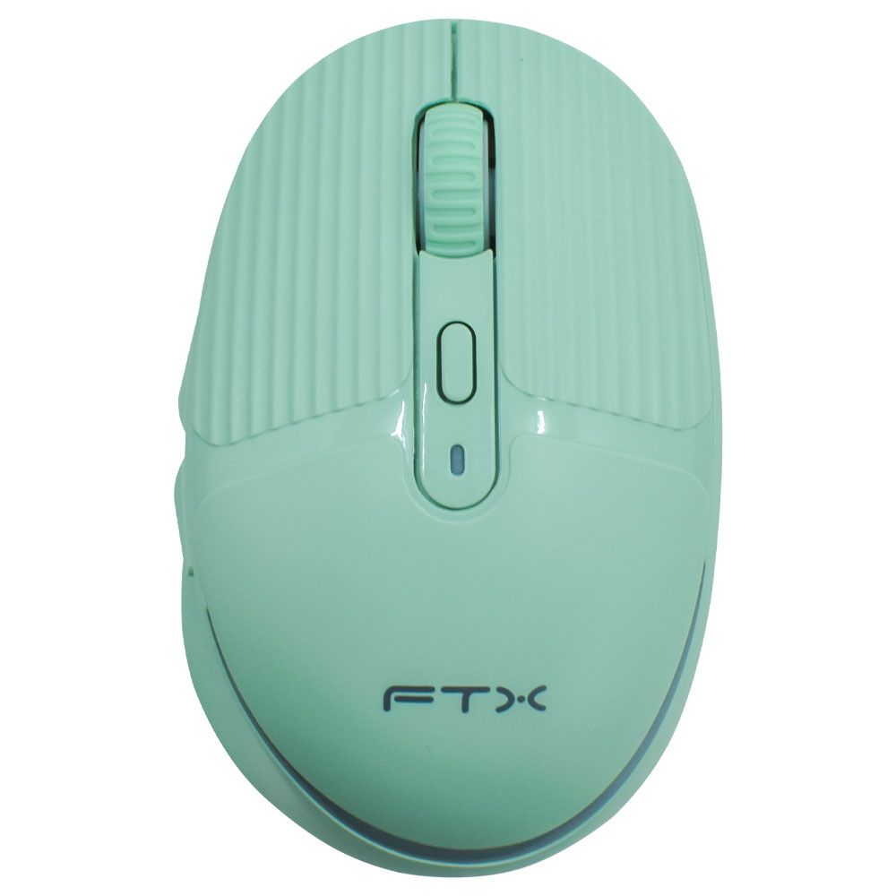 Teclado + Mouse FTX GK02 Wireless / Português - Verde