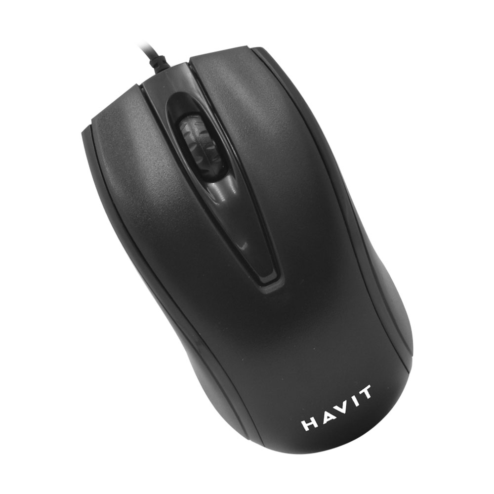 Teclado + Mouse Havit HV-KB611CM USB / Inglês - Preto