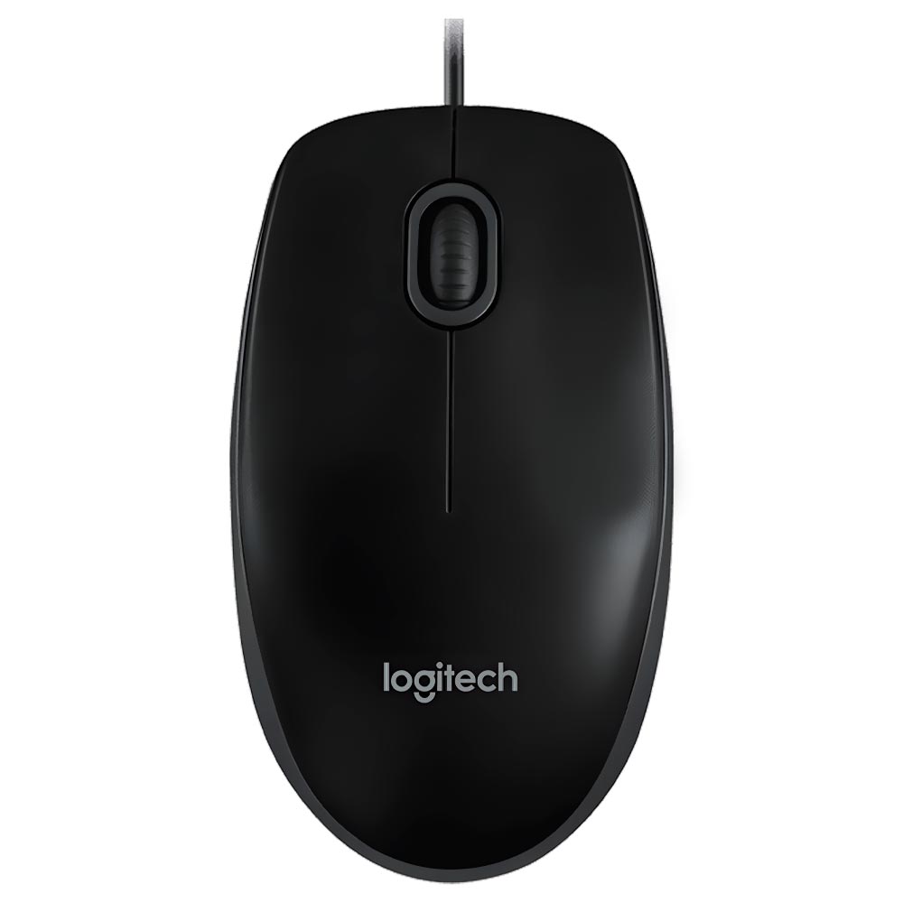 Teclado + Mouse Logitech MK120 USB / Espanhol - Preto (920-004428)