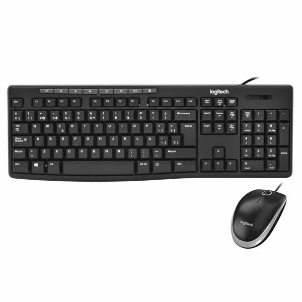 Kit Teclado e Mouse Microsoft Comfort Wireless 5050, USB