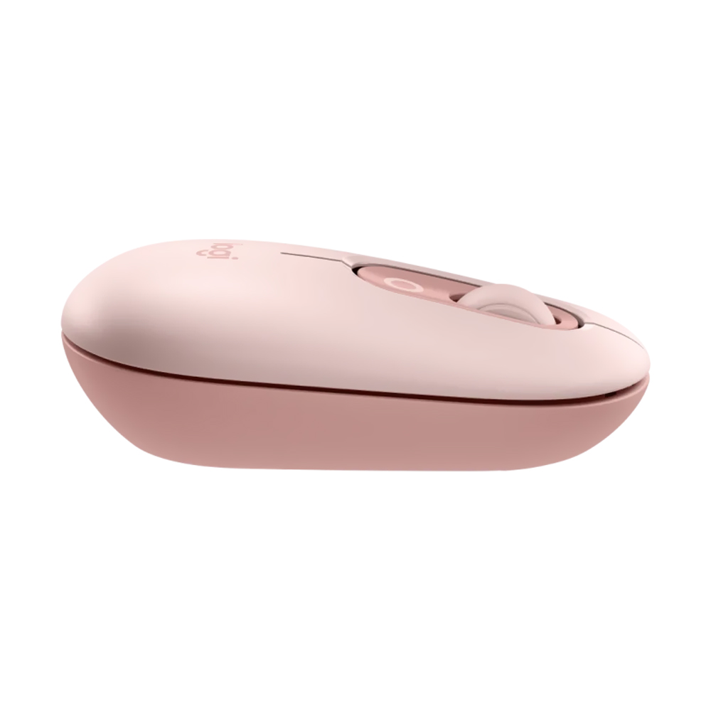 Teclado + Mouse Logitech Pop Icon Combo Bluetooth / Espanhol - Rosa (920-013053)